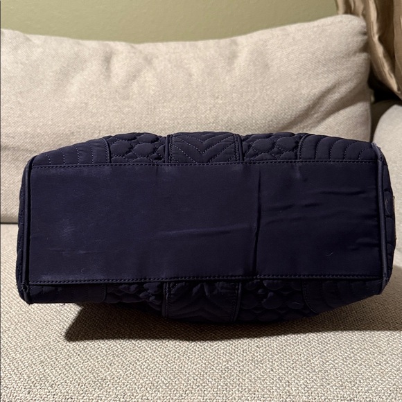Vera Bradley Navy Quilted Shoulder Bag - Picture 4 of 13
